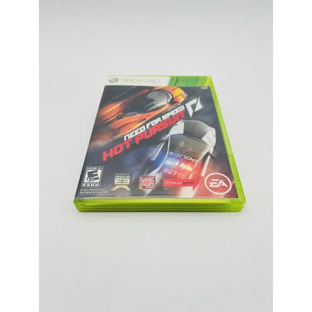 Need for Speed Hot Pursuit (Microsoft Xbox 360,2010) Complete, Tested/Works VG
